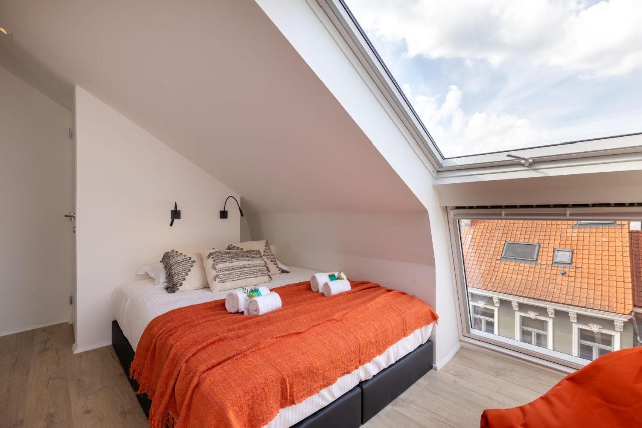 Duplex-Apartment With Terrace On Top Location In Gante Exterior foto