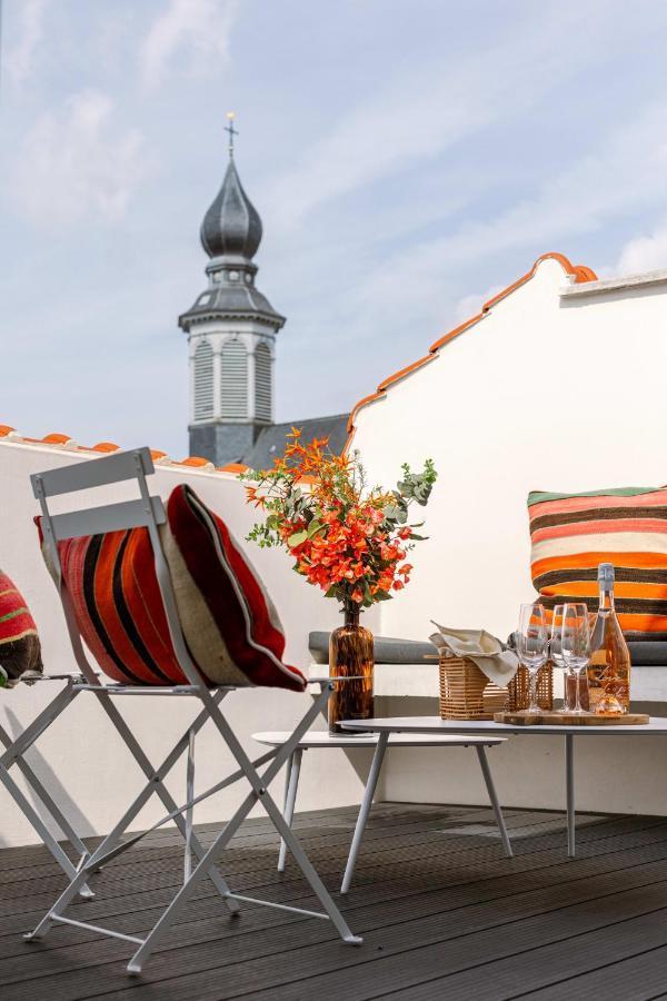 Duplex-Apartment With Terrace On Top Location In Gante Exterior foto